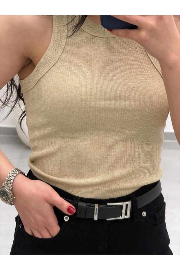 Simli Halter Yaka Atlet - 3