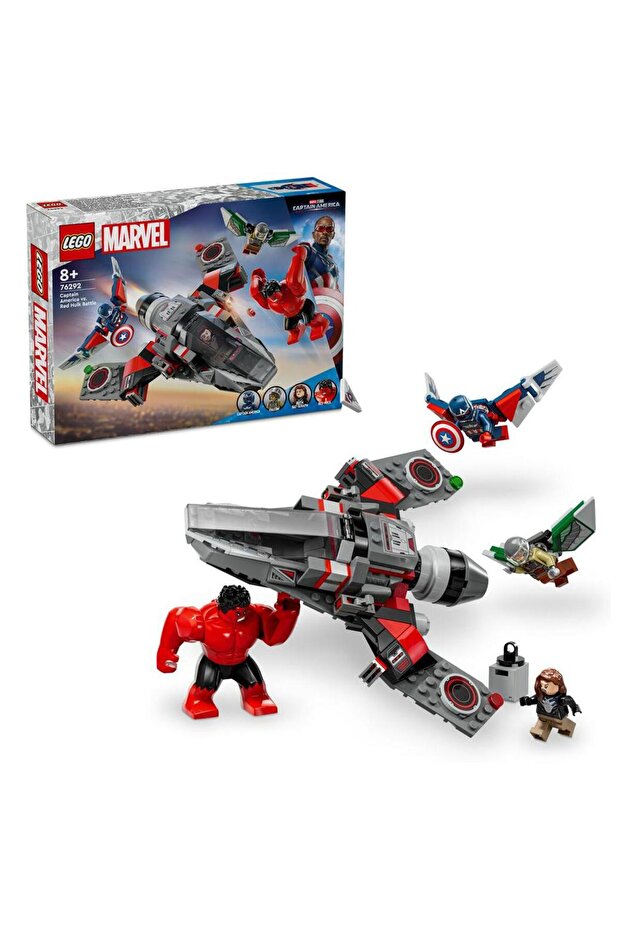 ® Marvel Captain America vs. Red Hulk Battle 76292