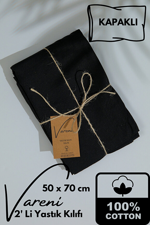 Bohemian Cotton Pillowcase 2 Pieces 50 X 70 cm Zippered, Covered, Flap Pillowcase
