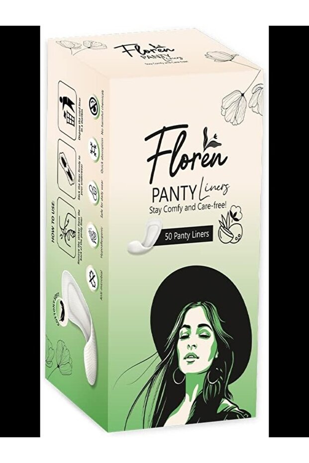 Panty Liners | Curvy Design for Extra Comfort | Cottony-Soft Surface with 185mm Wide Optimal