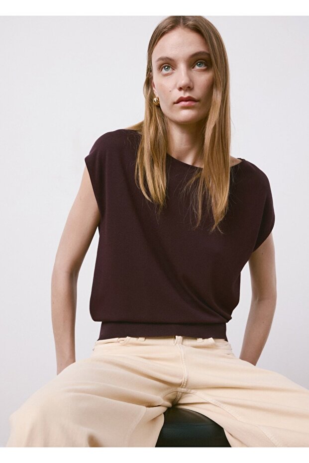 Kısa kollu triko tişört - 7