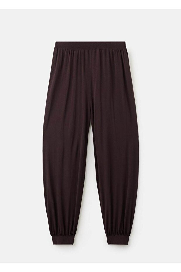 Balon kesim triko pantolon - 3