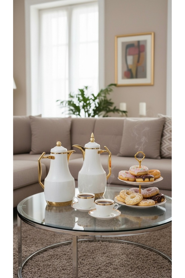 Tea or coffee thermos set - 2