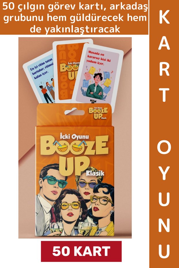 # Card Game Fun Entertaining Time Friend Couple Lover Adult Drinking Game Booze Up-Classic 50 Cards