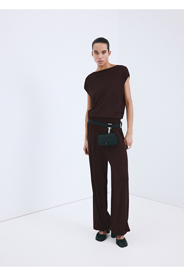 Balon kesim triko pantolon - 2