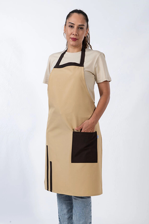 Efes Model Önlük Bej - 4