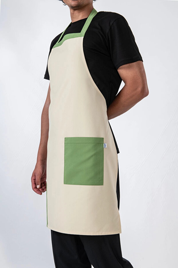 Efes Model Önlük Krem - 6