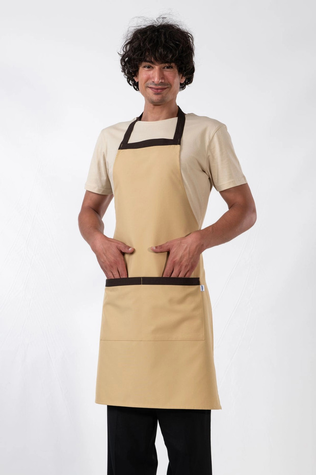 Teos Model Apron Beige - 4
