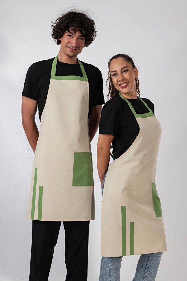 Efes Model Önlük Krem - 1