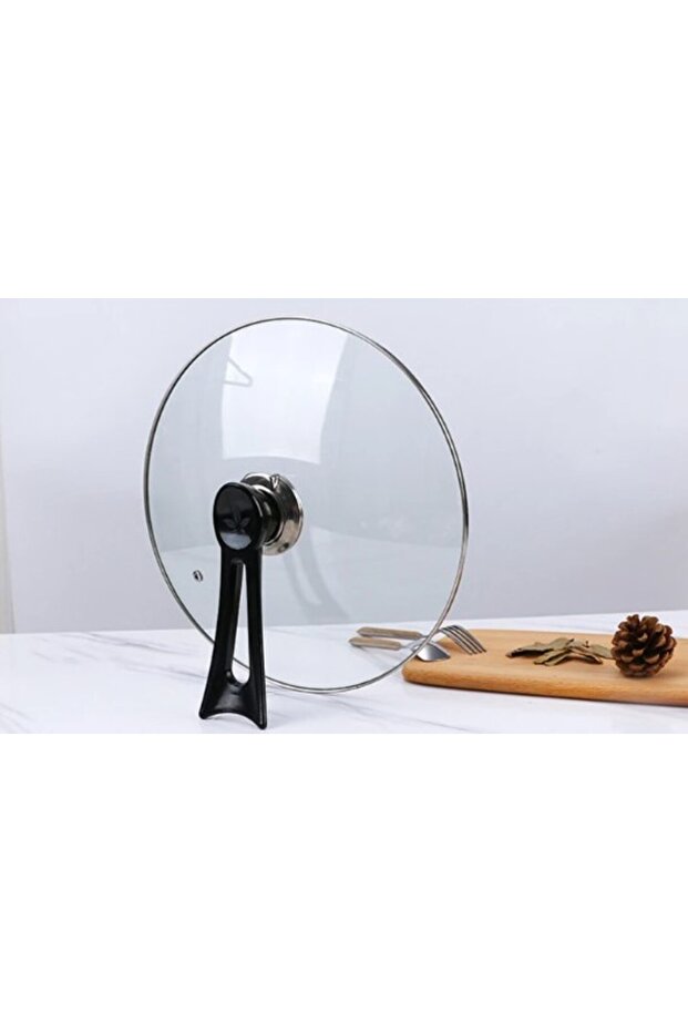 Ergonomic Vertical Pot Lid Handle