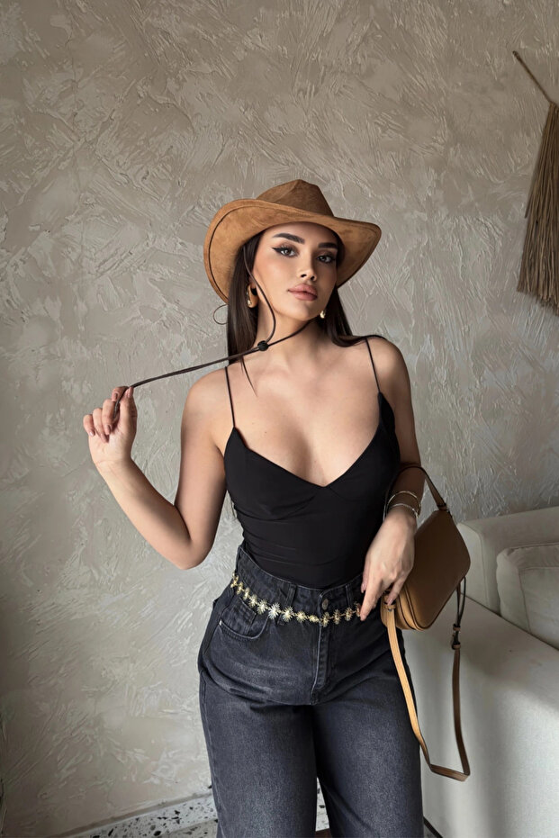 Rope Strap Bodysuit - 3