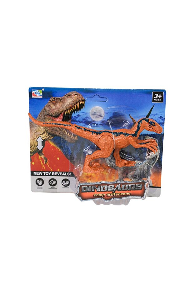 Raptor Dinozor Figür Turuncu - 2