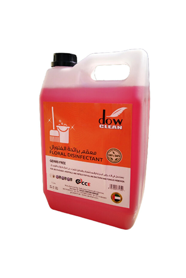 DOW CLEAN FLORAL DISINFECTANT CLEANER, 5 LTRS