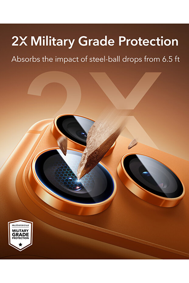 iPhone 17 Pro Max Cloud Soft Case + Camera Lens Protector Set - 3