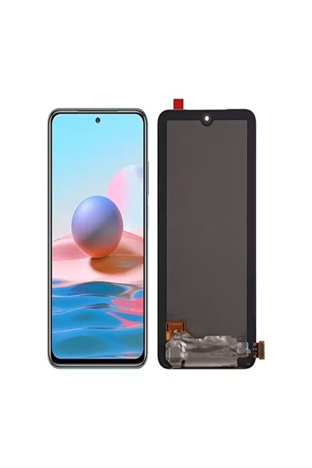 لوحة شاشة LCD تعمل باللمس من نوع TFT لهاتف Redmi Note 10 4G - 4