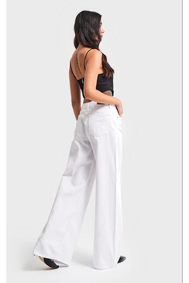 (p.r.e.m.i.u.m. s.e.r.i.e.s.) women's high-waist wide-leg palazzo jeans