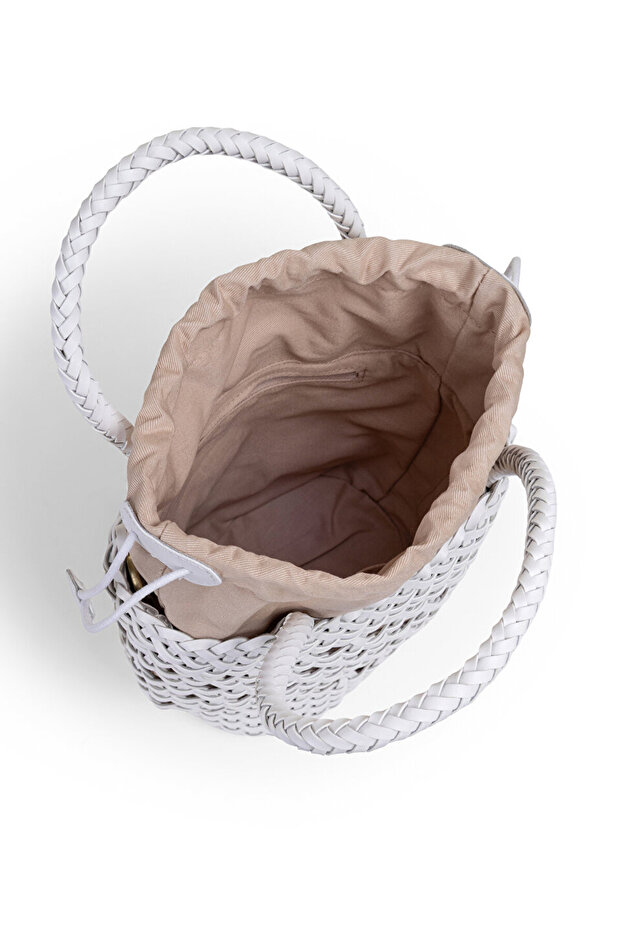 ÖRGÜ BUCKET ÇANTA - 4