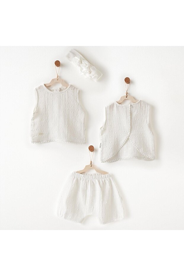 Girl baby 3 piece set anw-ac26643