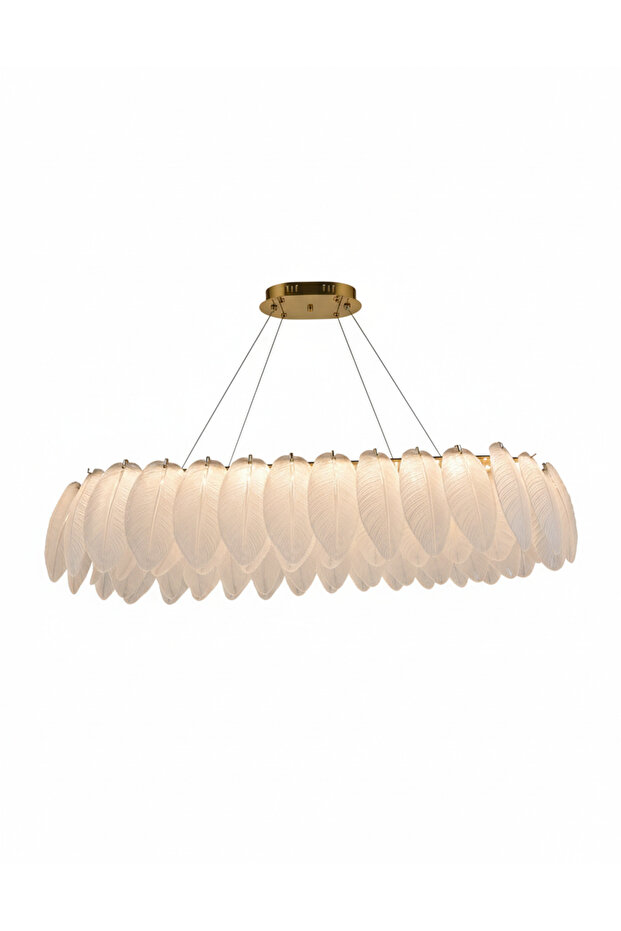 Yaprak Model Modern Sarkıt Avize - 2