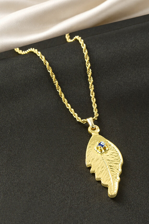 Leaf Steel Necklace
