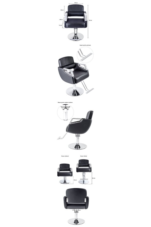 Scaun coafor Eclipse - 2