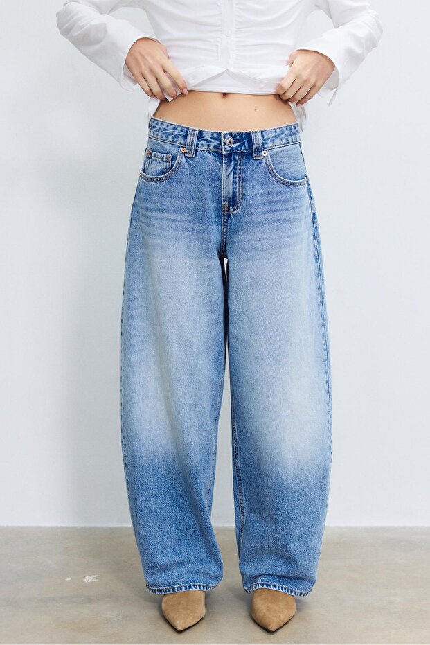 D80 Barrel Fit Jean - 3