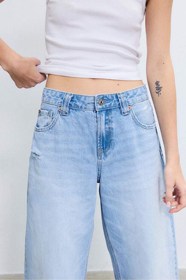 D80 Barrel Fit Jean - 4