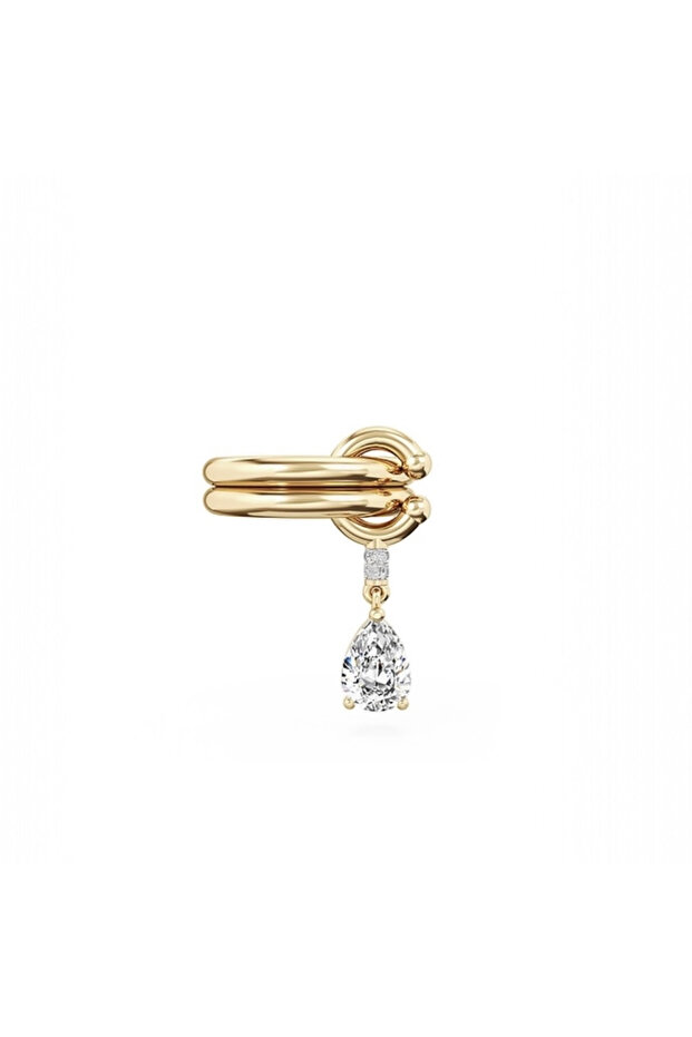 Drop stone double ring - 1