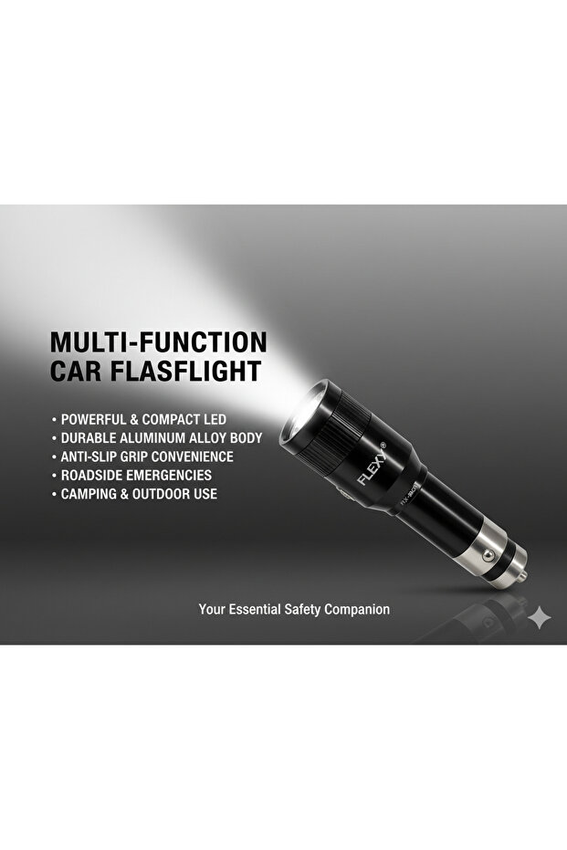 مصباح يدوي متعدد الوظائف للسيارة - FLX88CRH - 2