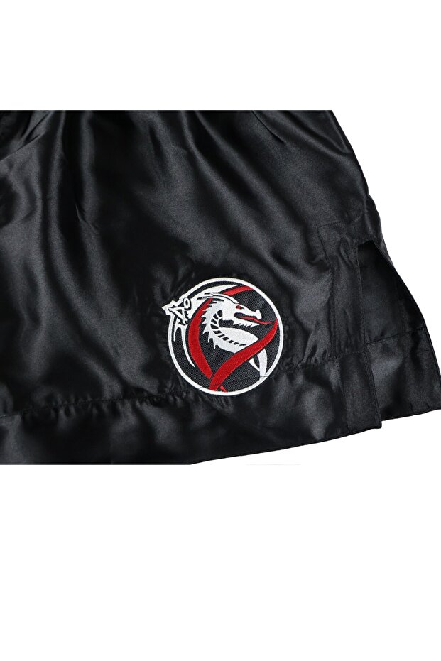 MT3033 Muaythai Şortu Siyah Kick Boks Şortu - 6