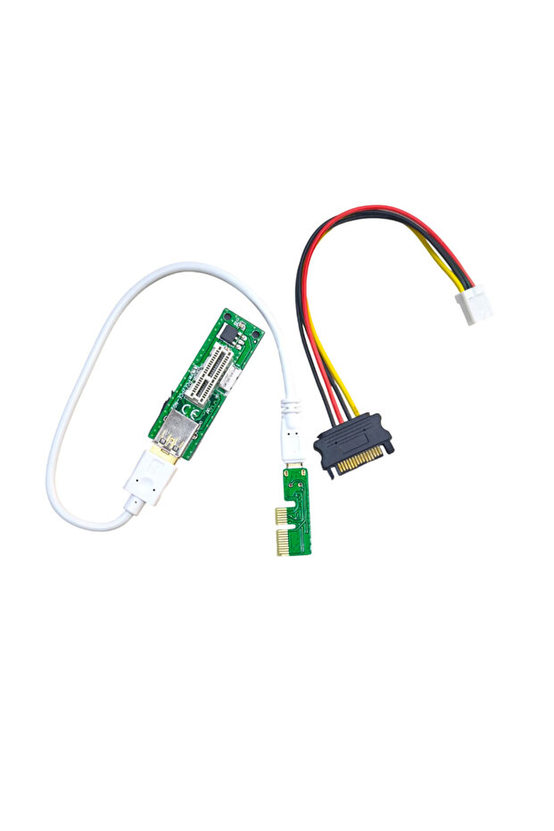 Pci-E X1 Extender Pci Express USB 3.0 Adapter Riser Extender - 2