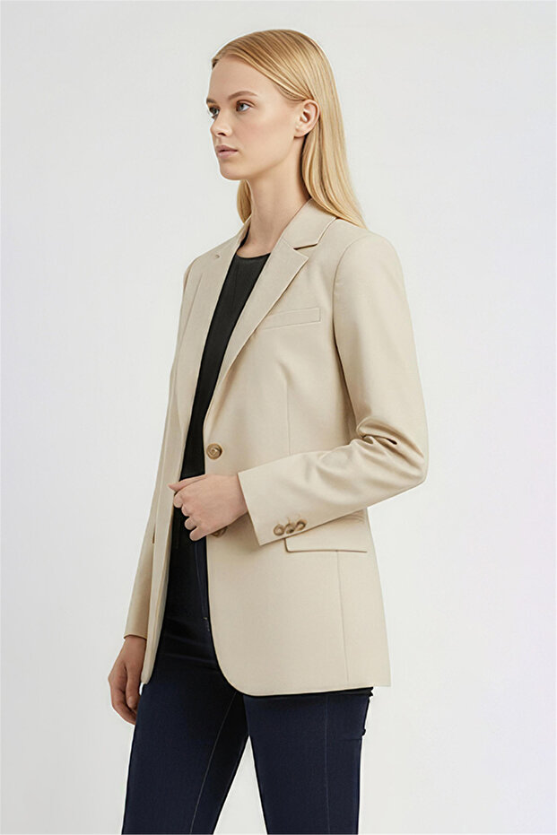 Taş Klasik Yaka Ceket - 2