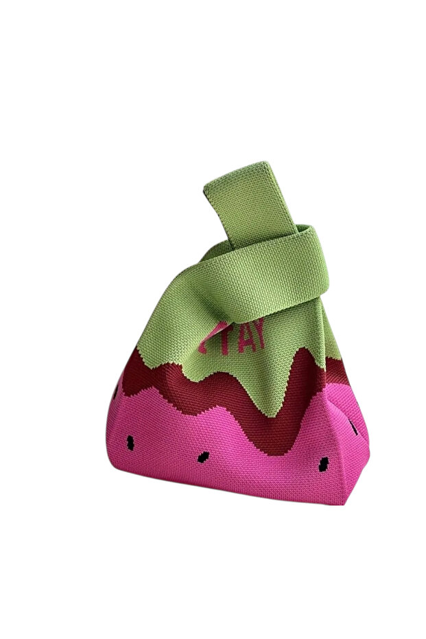 Örme Triko Çanta - 1