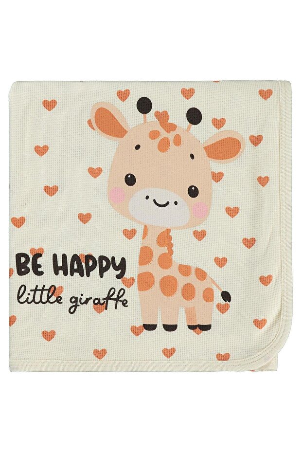 Heart Giraffe Blanket - Elephant Tooth