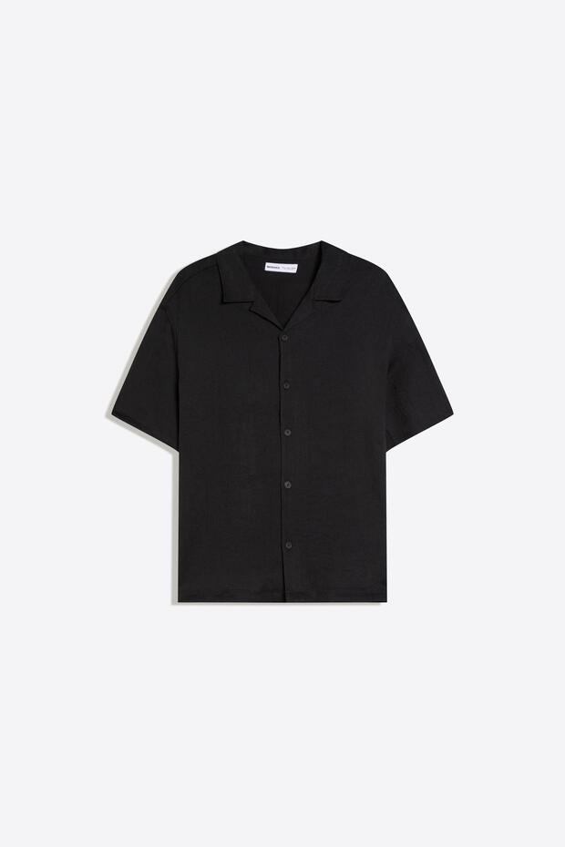 Kısa kollu rustik gömlek - 5