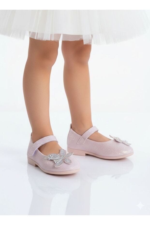 GIRLS' BALLET FLATS