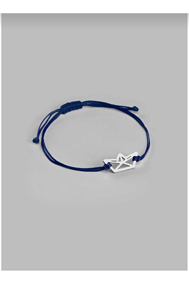 Navy Steel Bracelet