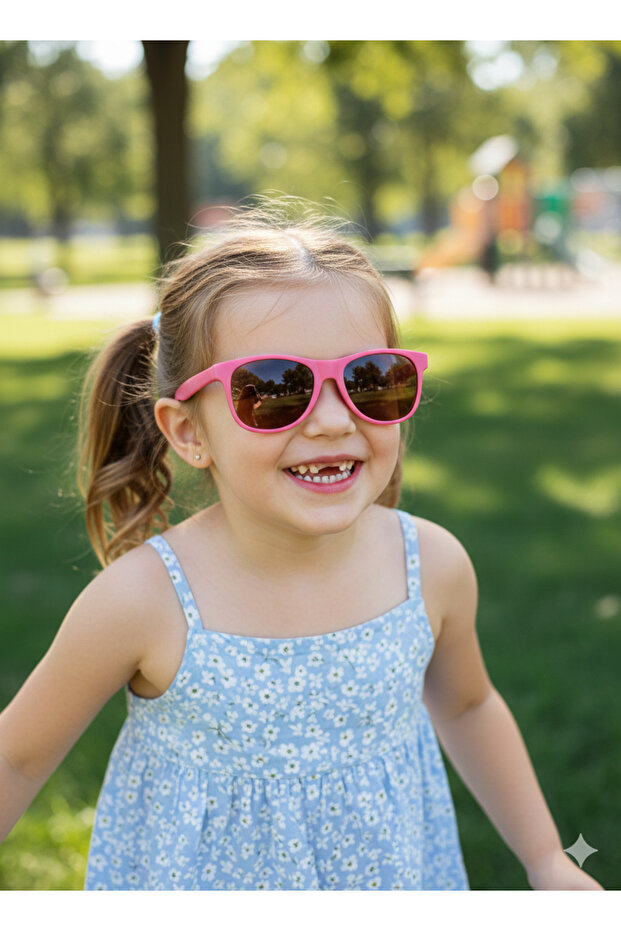 Ki̇p Pink Girls' Sunglasses 43-16-126