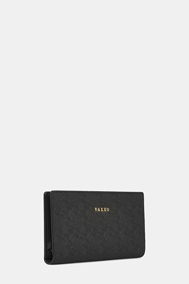 SİYAH MONOGRAM CÜZDAN - 2