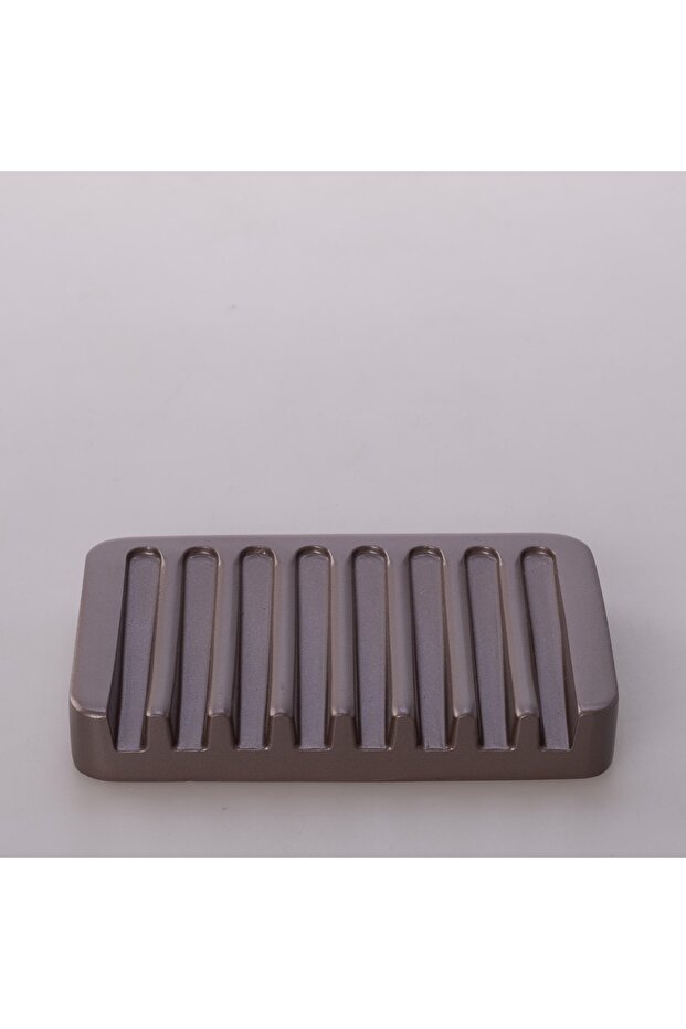 موزع صابون صلب ناعم بلون بني فاتح - 1