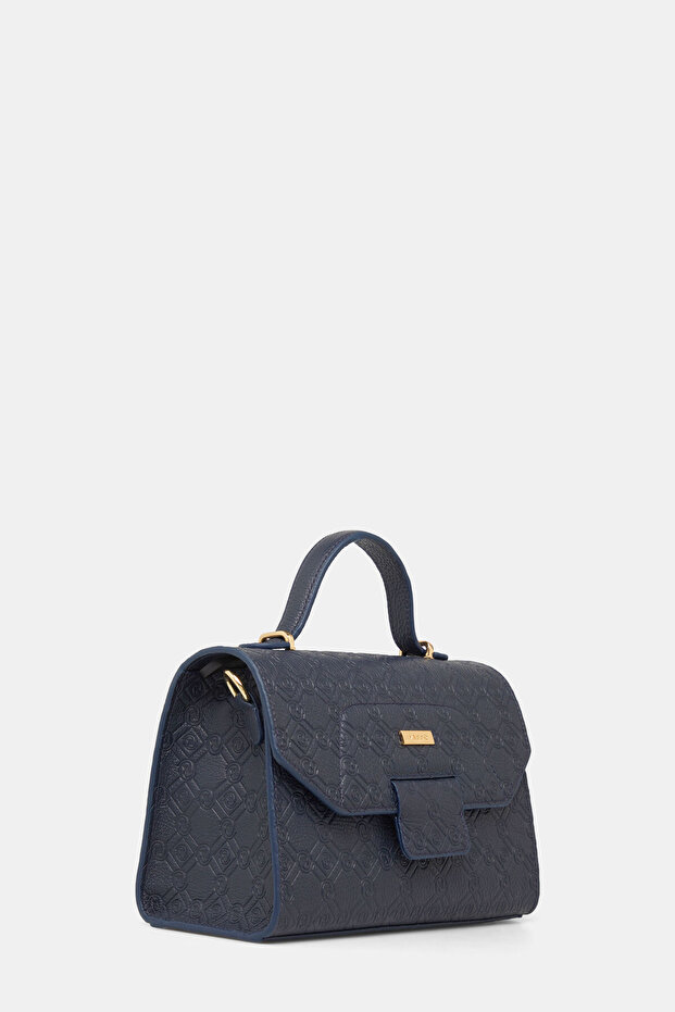 LACİVERTMONOGRAMDERİÇANTA - 3