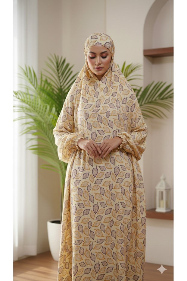 Prayer Dress / Namazi/ Libs Salah with Integrated Khimar