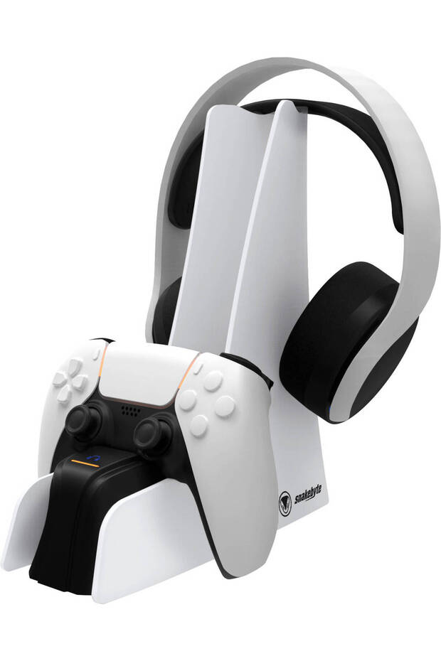 محطة شحن وحدة تحكم وسماعة رأس PS5 - 1