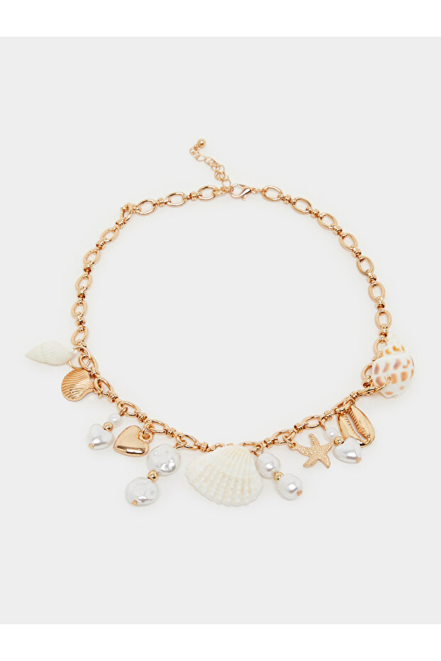 خلخال مزين بتعليقة صدفية - 2