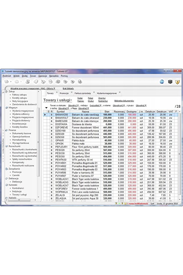 INSERT SUBJECT GT - 8