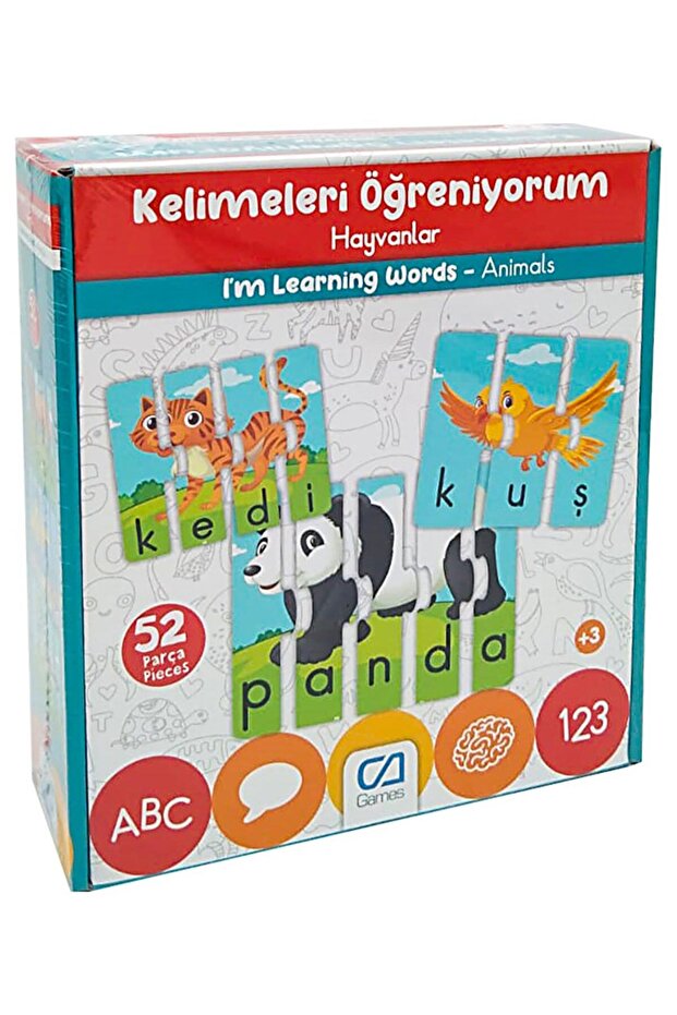 I'M Learning Words Animals - Standard Standard
