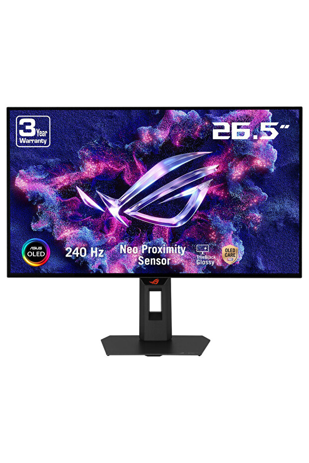 ROG Strix OLED XG27AQDMGR 26.5 inç 240Hz 0.03ms 2K QHD Adaptive Sync WOLED Pivot Gaming Monitör