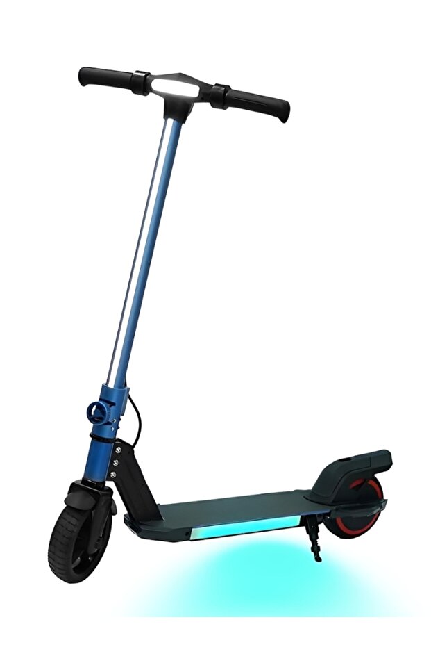 Kids & Teens Electric Scooter - 130W Foldable E-Scooter with LED Display & Lights