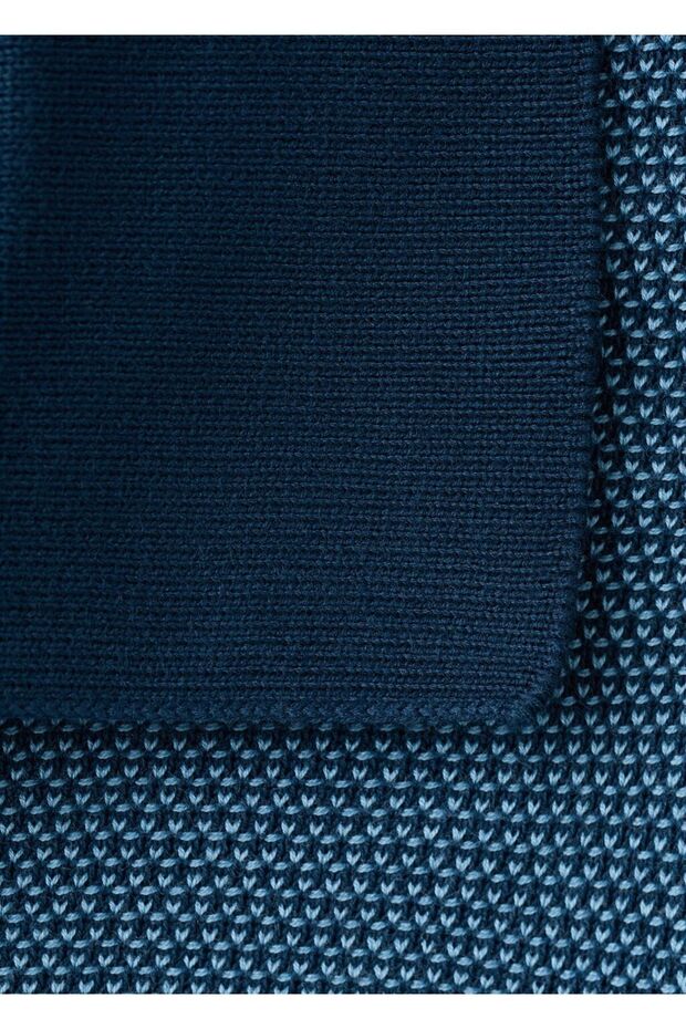 %100 pamuklu kombinli örme polo - 5