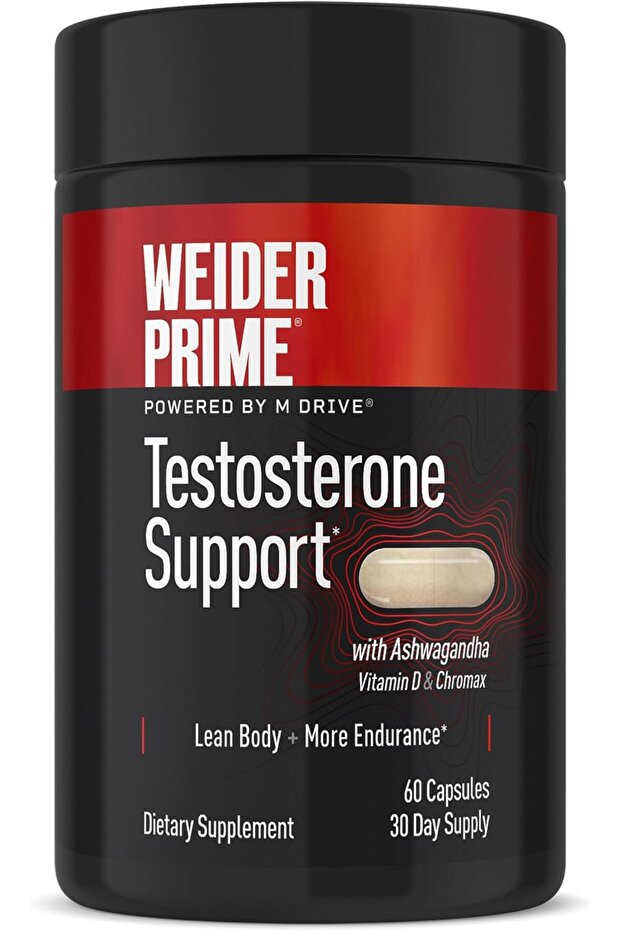 Prime Support for Men Supports Energy Strength Focus Stress Lean Muscle 60 Capsules
